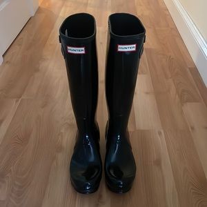 Hunter Black Boots
